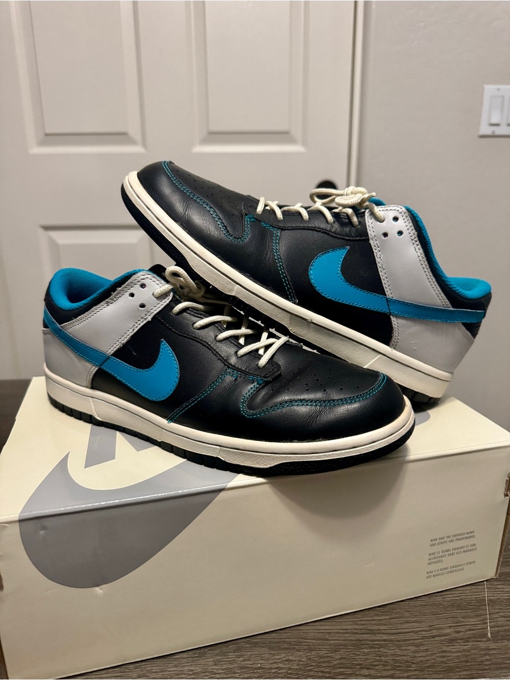 Nike Dunk Low Black Neo Turquoise Terminator